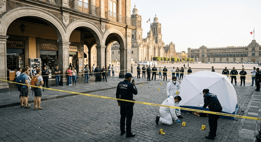 Blood on the Zócalo: Deadly Targeted Shooting Erupts Steps From Mexico's Presidential Palace