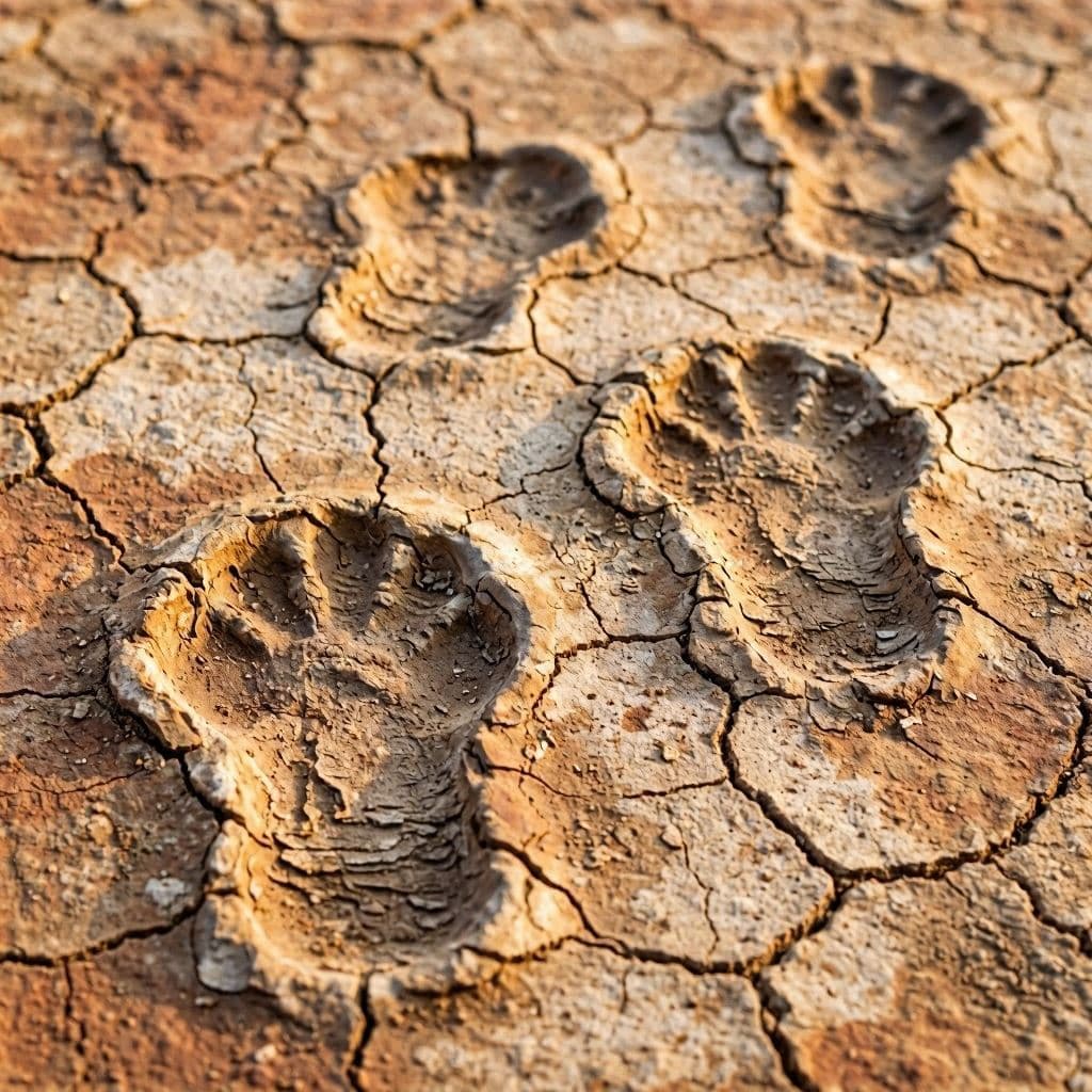 Steps from the Past: Footprints of the Nutcracker Man
