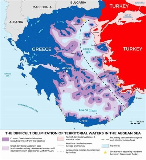 Greece Signals 12-Nautical-Mile Territorial Waters Option to Turkey as Tensions Rise