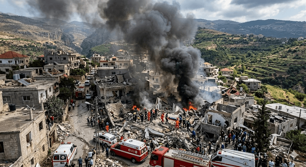Defying Trump’s Warnings: Deadly Israeli Strikes in Southern Lebanon Leave 18 Dead