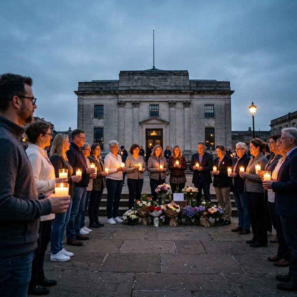 In Silence, A Town Finds Strength After Tragedy