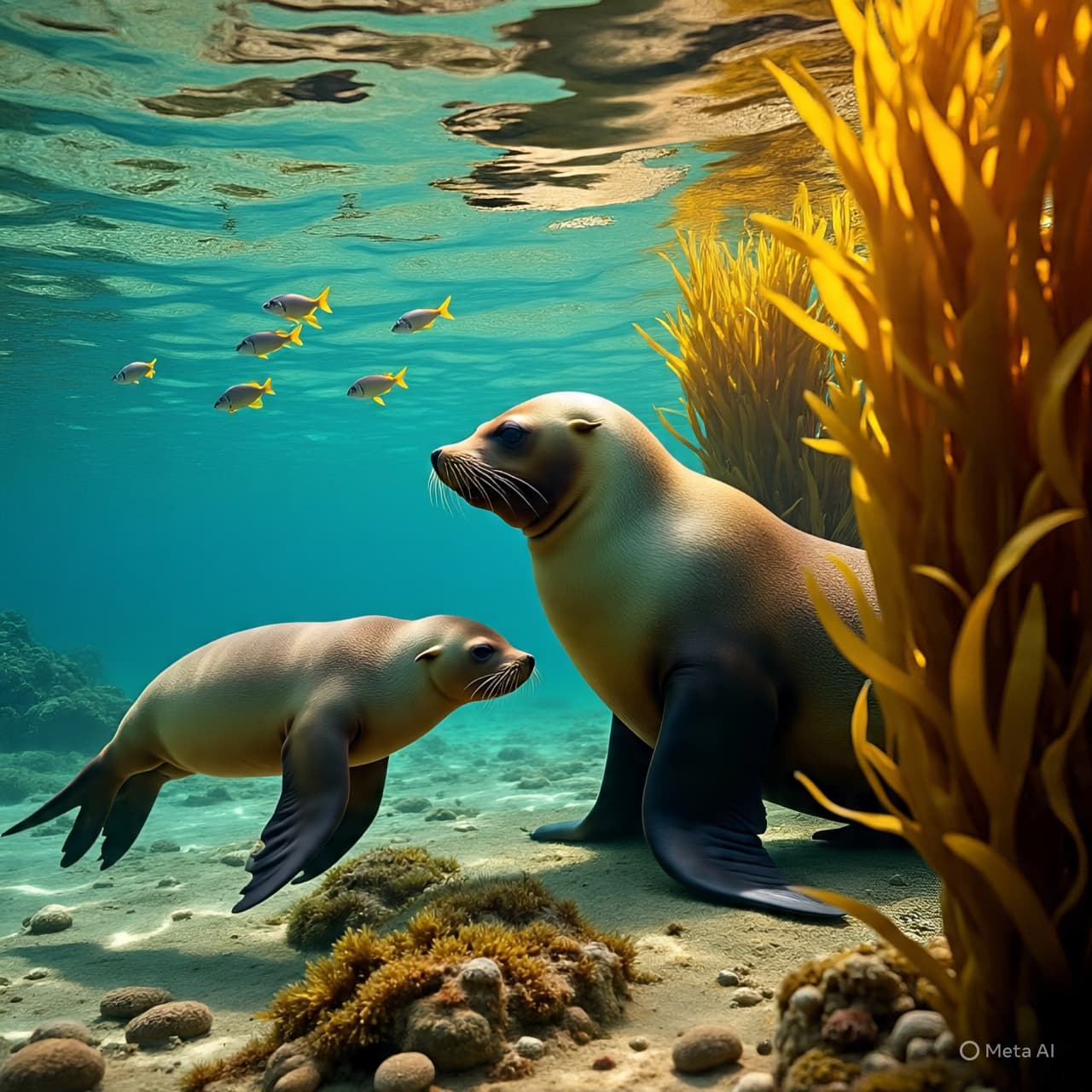 Lessons Beneath the Waves: How Sea Lion Mothers Teach Survival