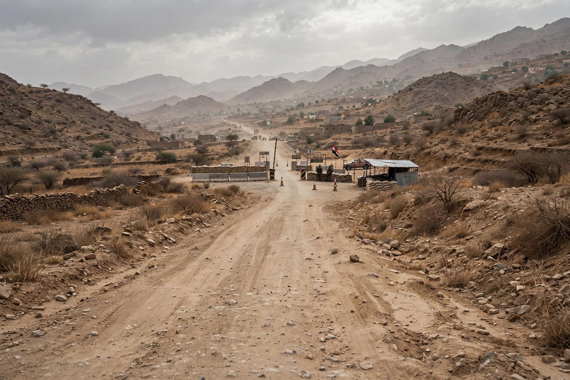 Houthi forces appear to make slow advance in south-west Yemen.