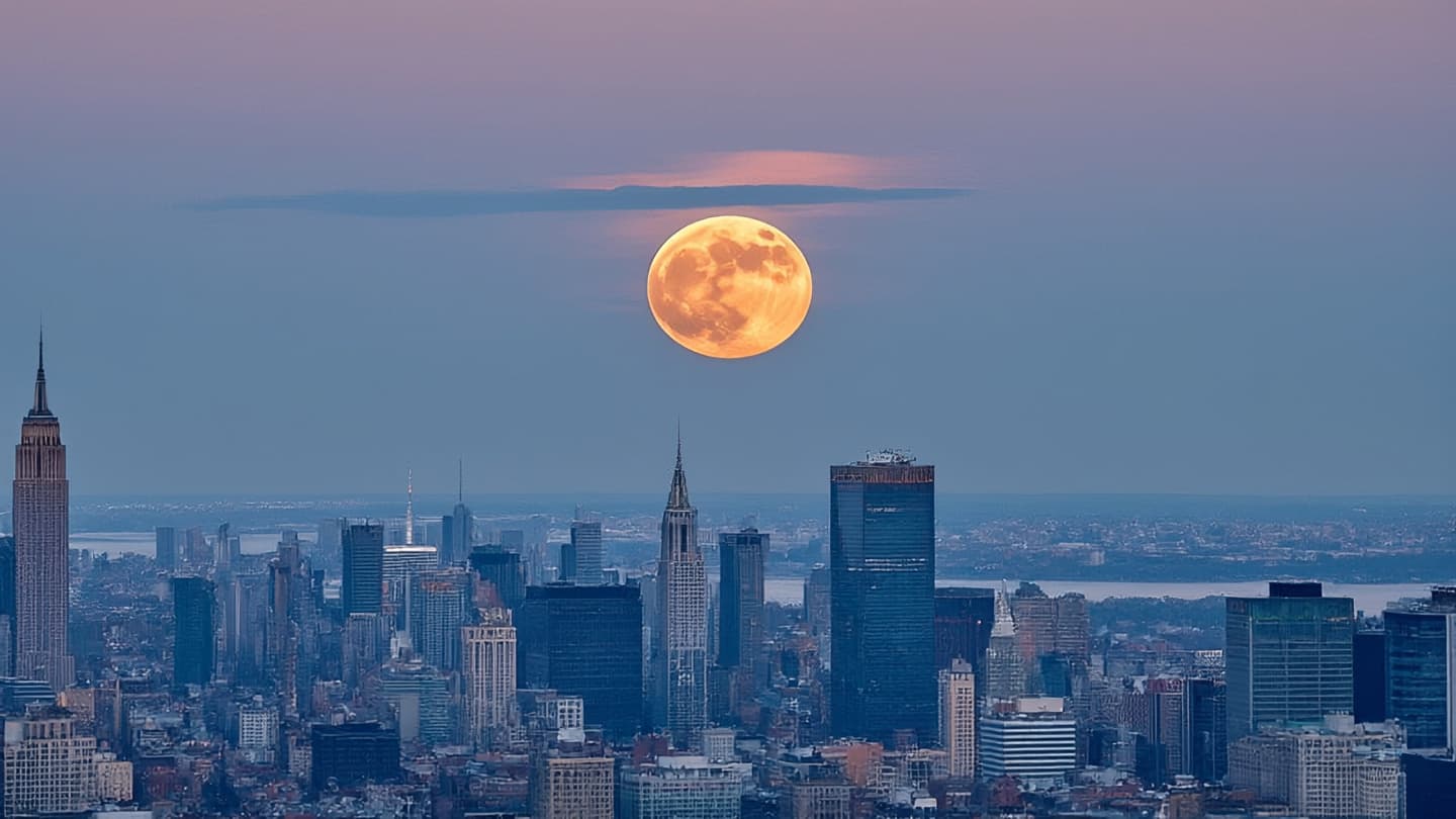 The Flower Moon Rises Quietly, Yet the World Pauses to Notice