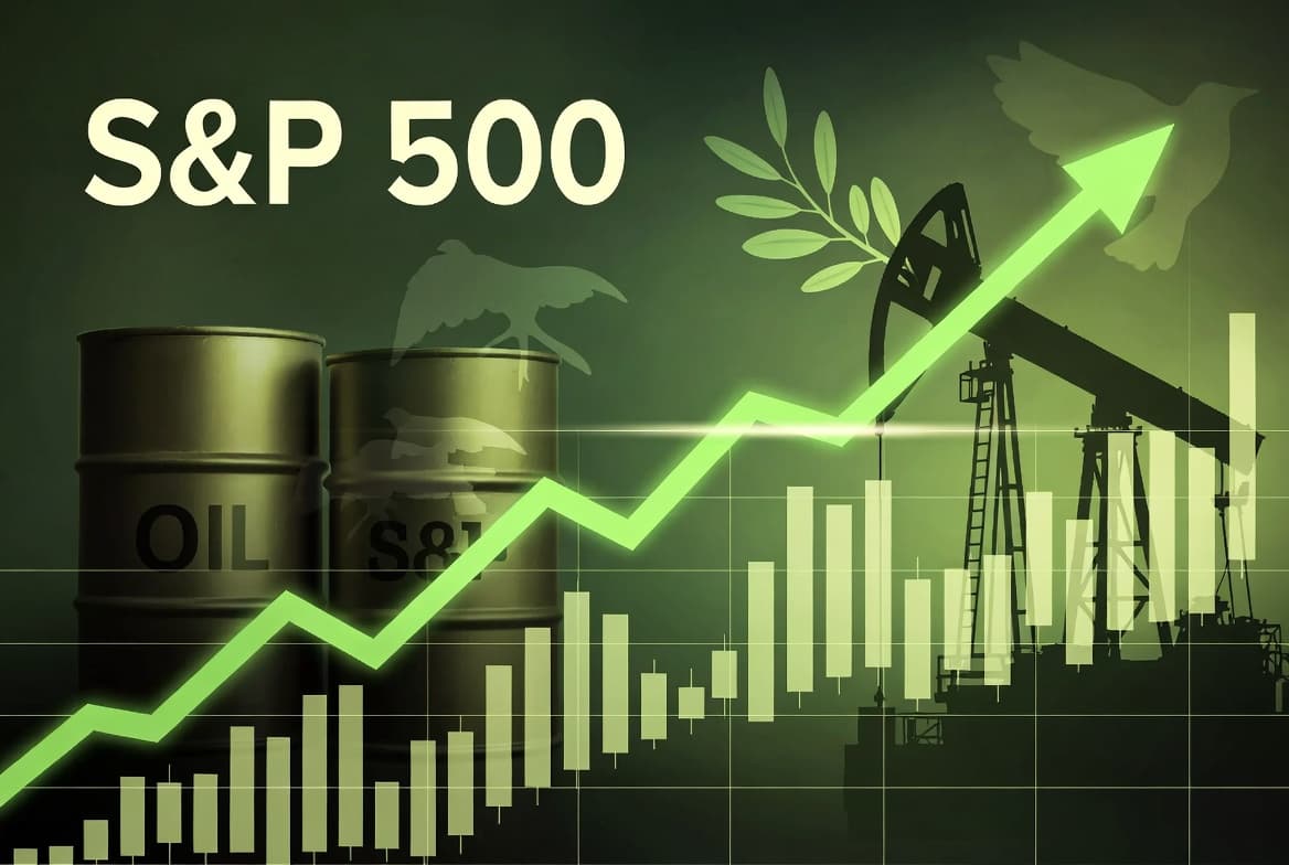 Markets React Positively: Oil Stabilizes and S&P 500 Hits New Record on Hopes of Ceasefire Extension