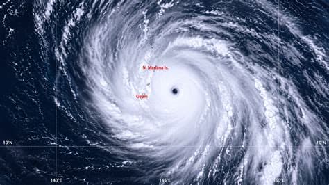 Super Typhoon Bavi becomes the 3rd Cat 5 of 2026