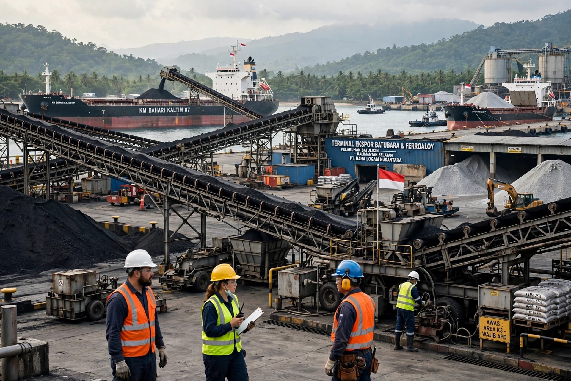 As Commodities Cross the Ocean, Indonesia Moves Toward One Central Route for Strategic Export Trade