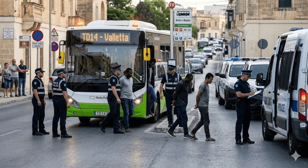 Under the Radar: 34 Foreign Nationals Detained in Mass Illegal Labor Raid in Malta