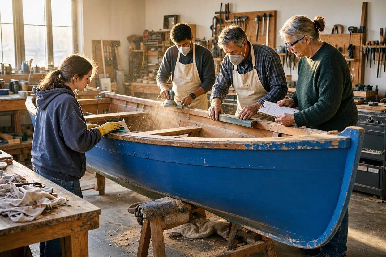 A Labor of Love: The Blue Boat Revival