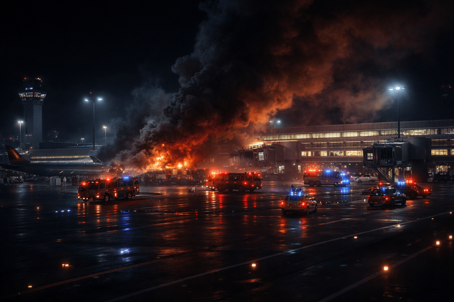A Pause in the Sky: How One Strike Disrupted a Global Crossroads