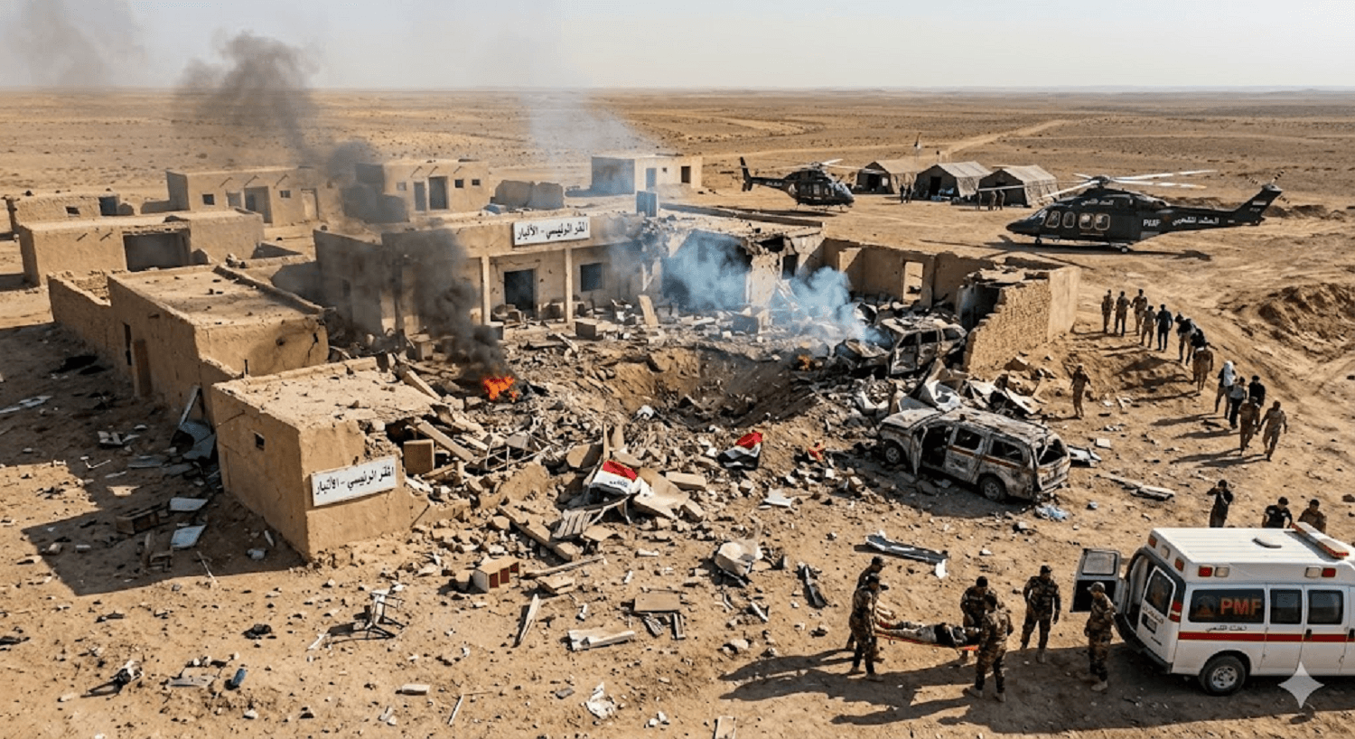 US Linked Airstrike Kills PMF Commander and Nine Fighters in Iraq’s Anbar Province