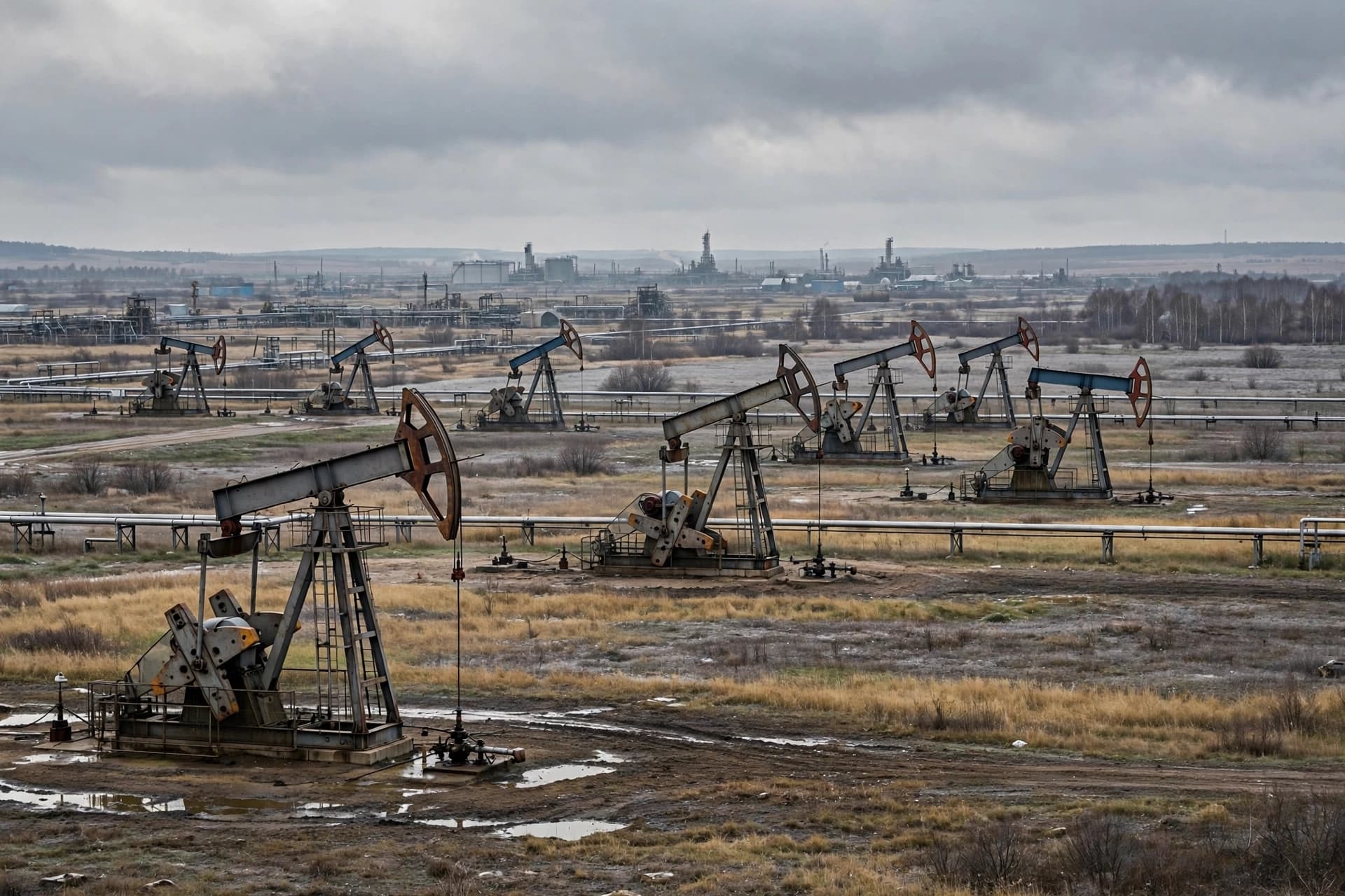 Beneath Russia’s Vast Oil Fields, Rising Crude Prices Meet Falling Revenue as Production Challenges Reshape the Energy Landscape