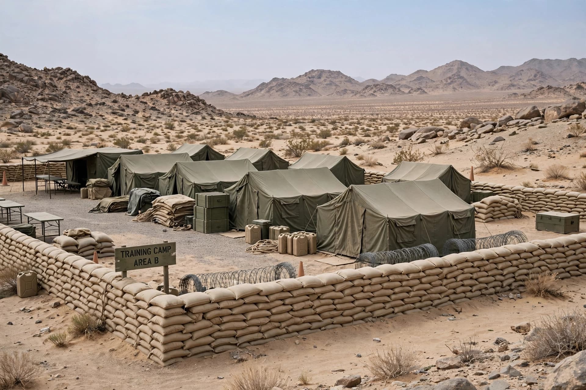 The recruits were training; the missiles did not wait. 