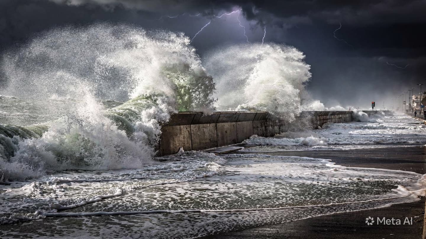The Inundation of the Stone Wall, Reflections on Water Rising Across the Malecon