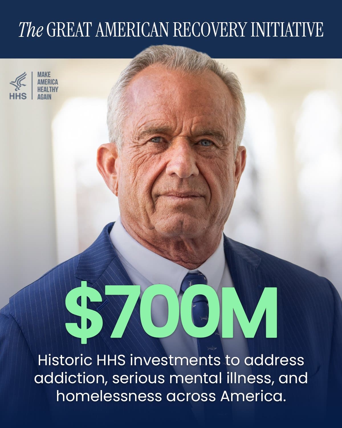 HHS Announces $700 Million Initiative to Combat Homelessness and Addiction