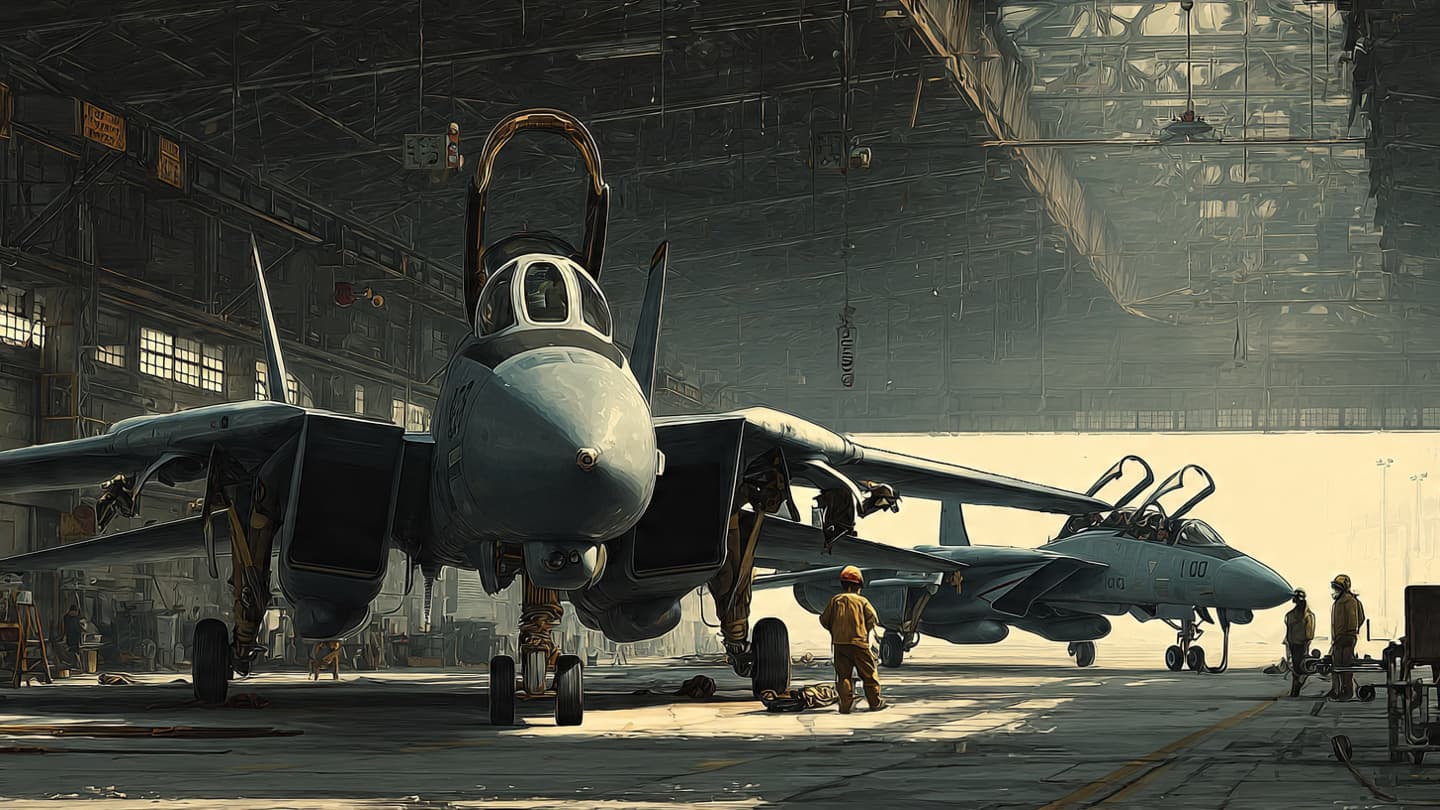 In the Quiet Hangar, Preparations Speak Louder Than Words
