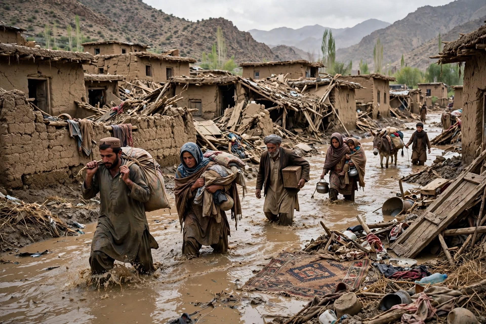 Flash Floods Devastate Eastern Afghanistan: Twenty Dead, Villages Cut Off, Rescue Efforts Hampered by Terrain