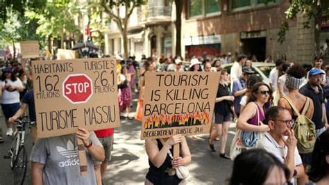 “At Breaking Point”: More protests show the devastating cost of overtourism in Europe