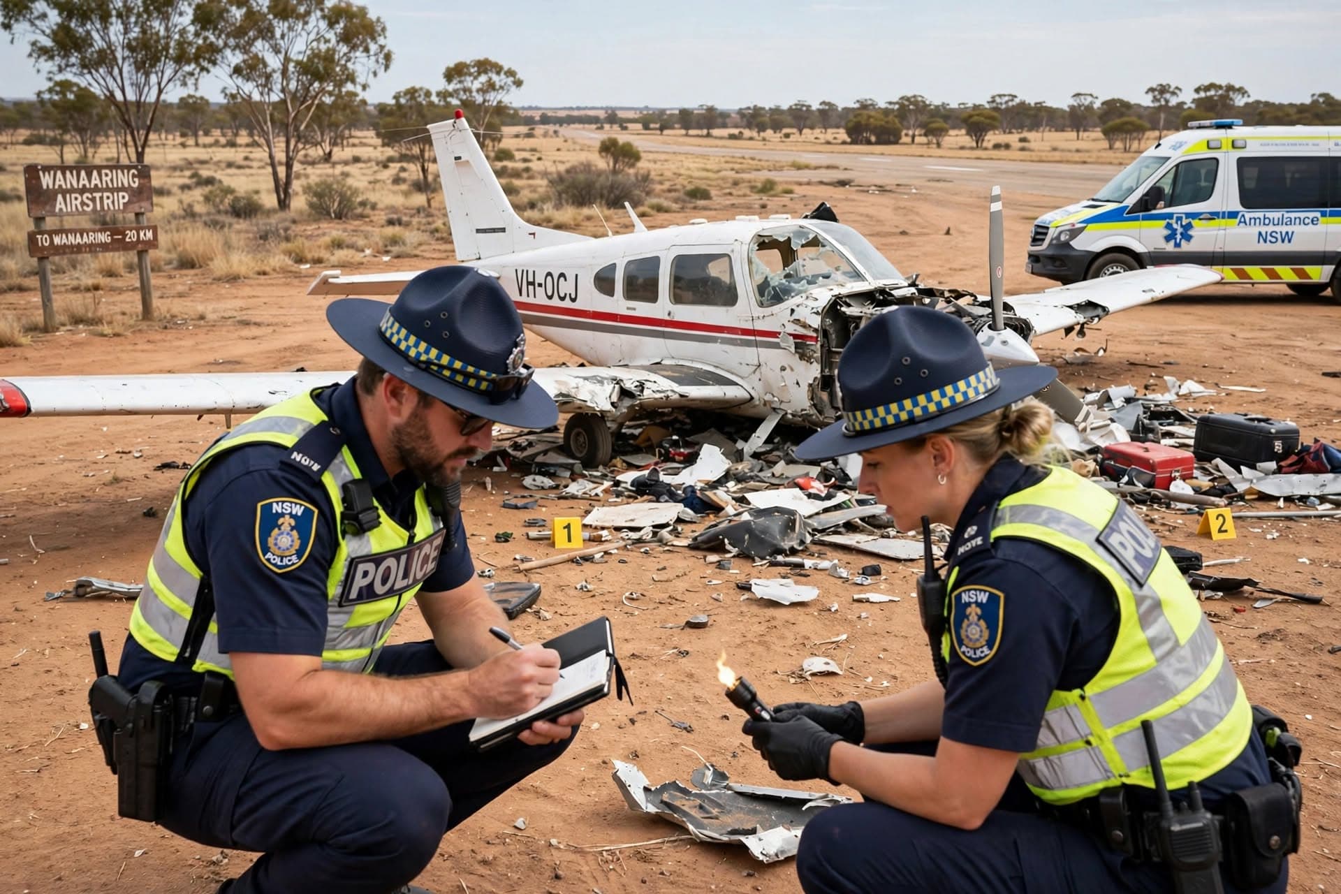 Pilot Killed In Remote Outback, Light Plane Crashes On Airstrip Near Wanaaring