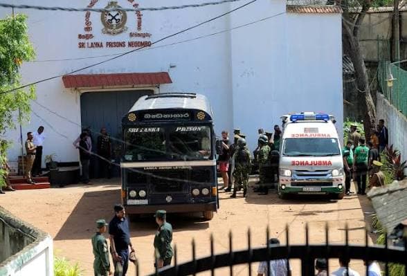 Twenty-five dead, 100 injured in clashes at Sri Lanka prison, sources say