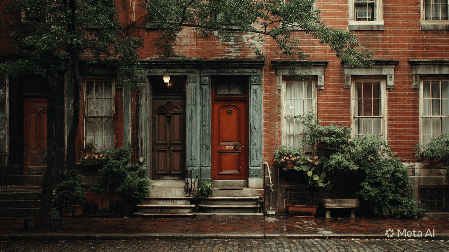 Where the Past Meets the Present’s Silence: Contemplating the Loss in a Historic Block