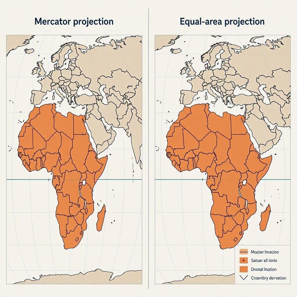 UN adopts map to correct Africa’s distorted size.