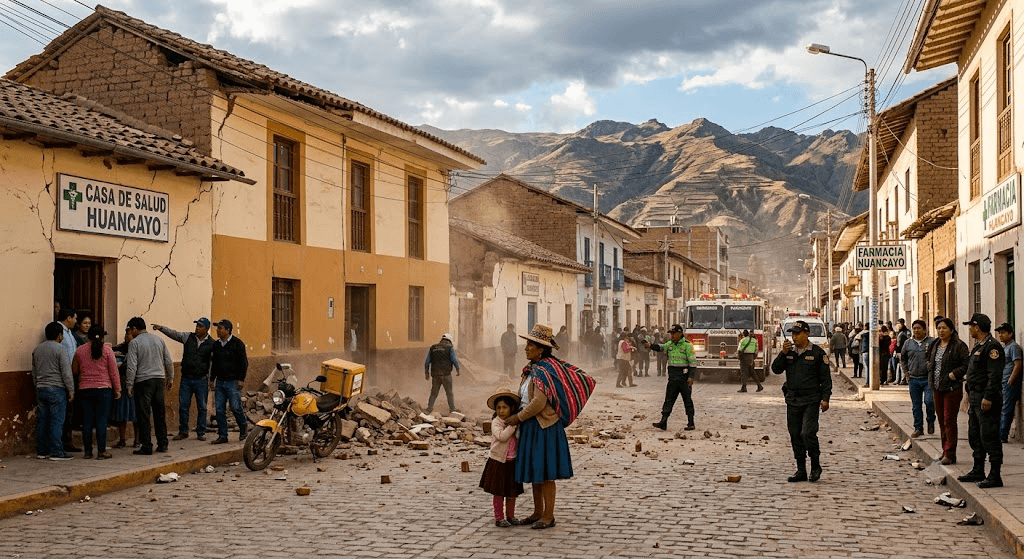 Earth Shaker: Strong 5.6-Magnitude Earthquake Rattles Central Peru