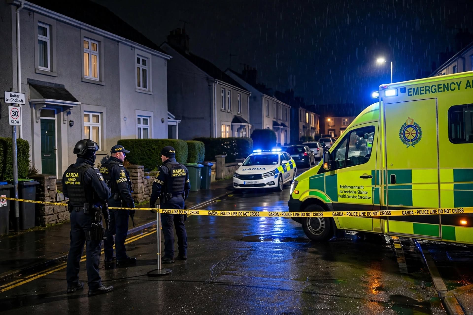 Man Dies And Woman Wounded After Brutal Stabbing Attack Rocks Quiet Residential Suburb, Gardai Investigate