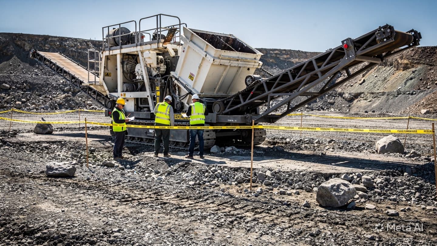 Mining Safety Alert: One Killed In Portable Crusher Accident As Investigations Commence Today