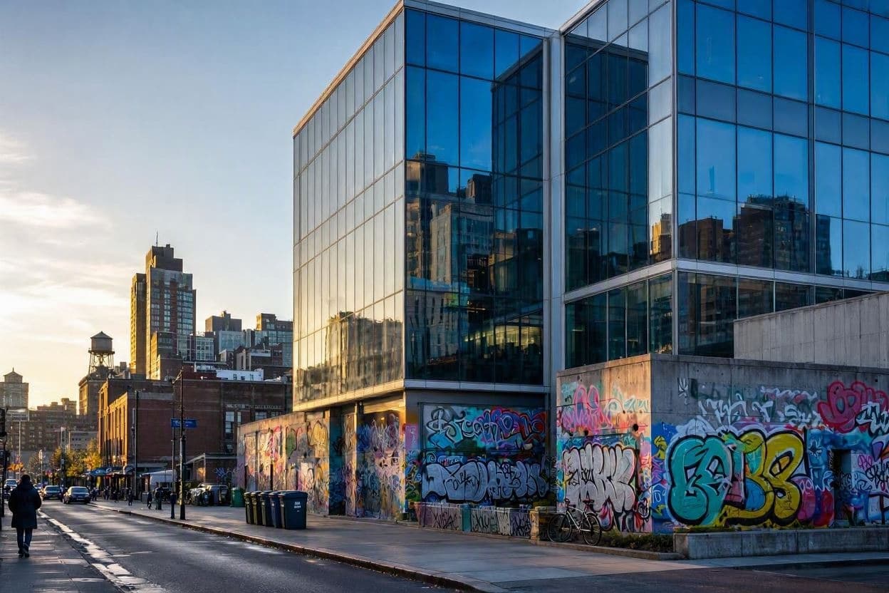 Vandalism strikes Montreal AI hub before major summit