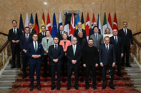 Fifty Countries and EU Call on Russia to Ceasefire as US Withholds Support