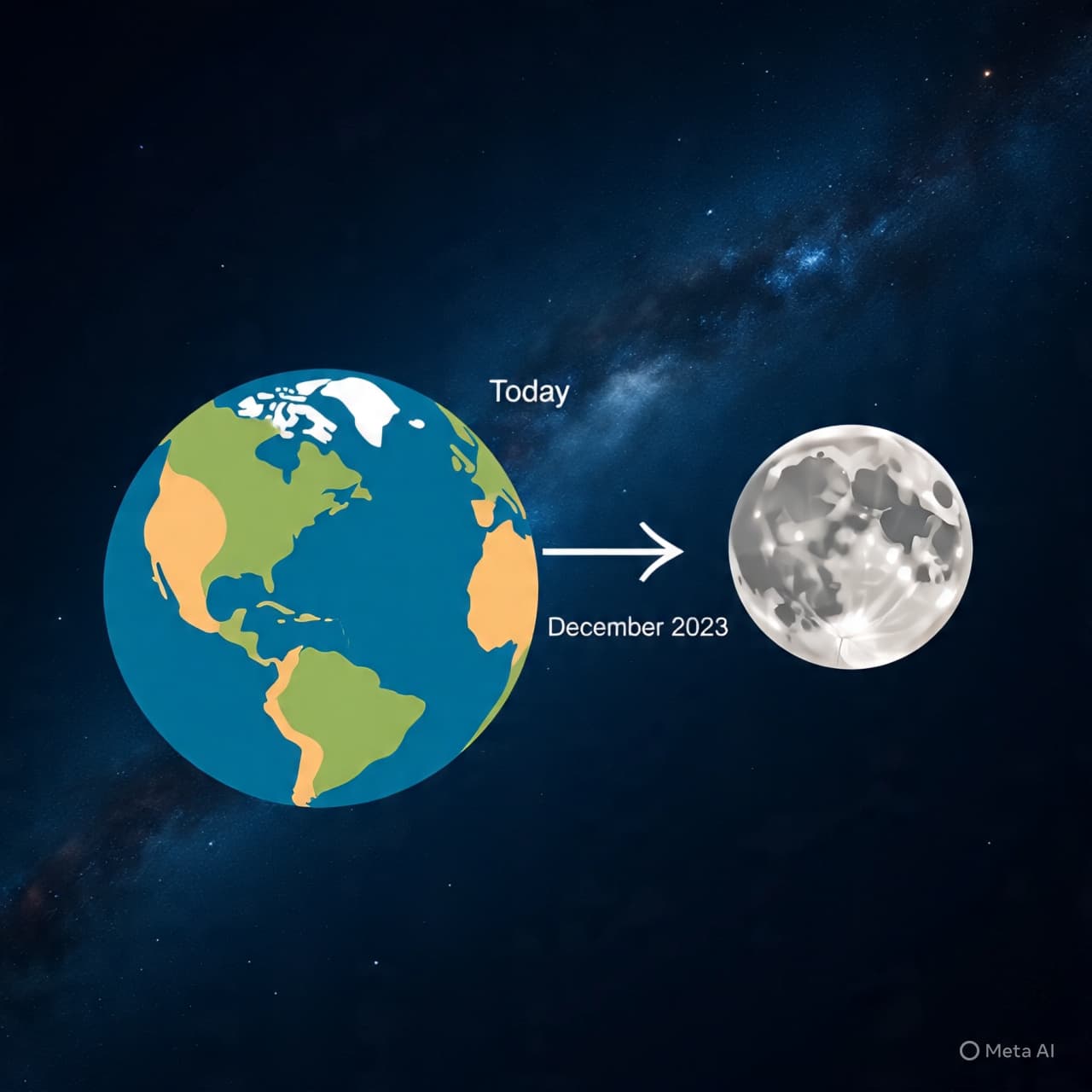 When the Moon Takes a Step Back: Reflections on Distance and Weather