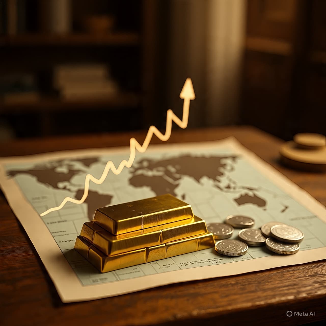 When Markets Seek Solace: Gold and Silver Rise on Uneasy Winds