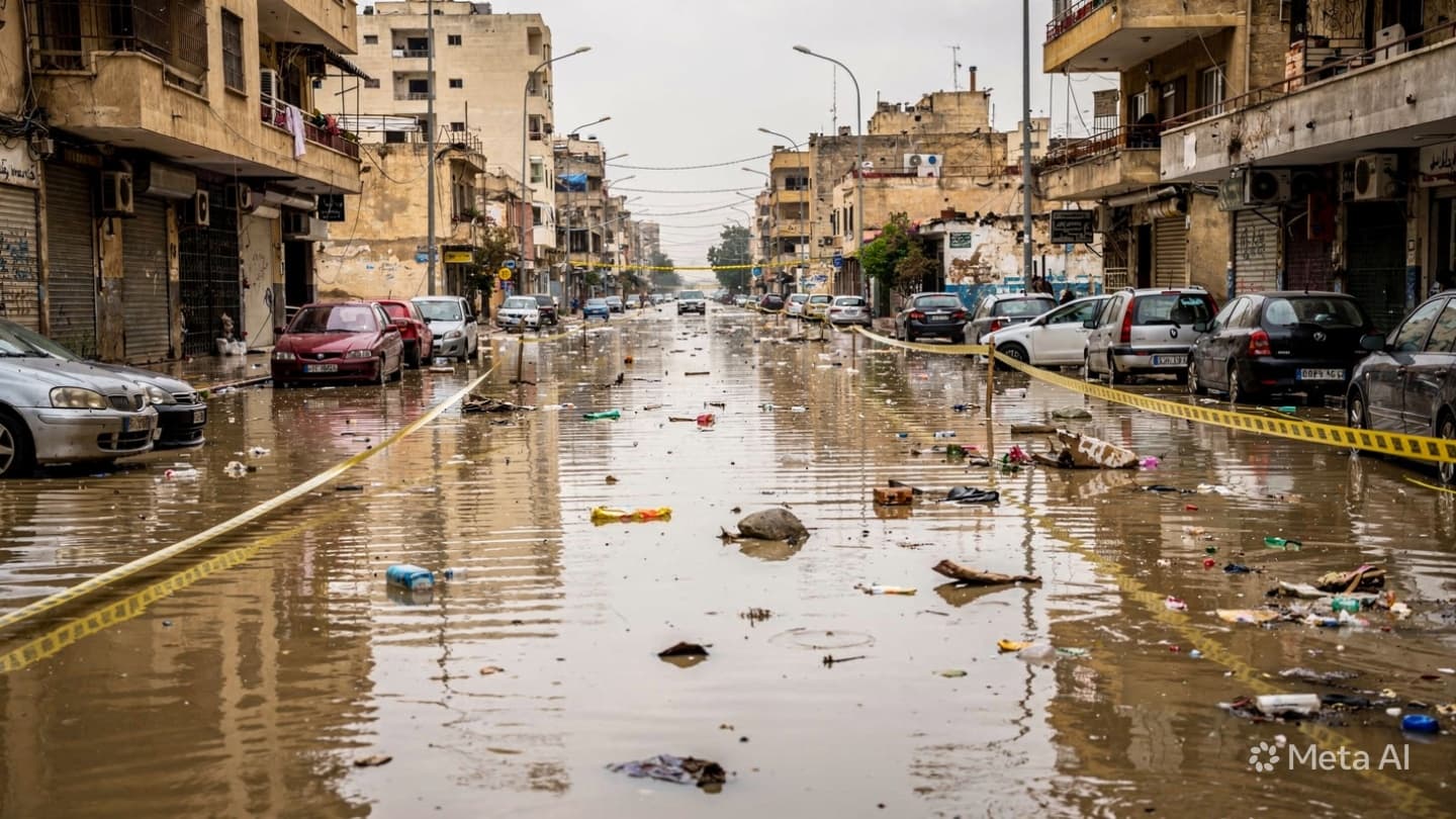 Alexandria Flood Tragedy: Five Killed by Live Tramway Cable During Severe Weather Conditions Today