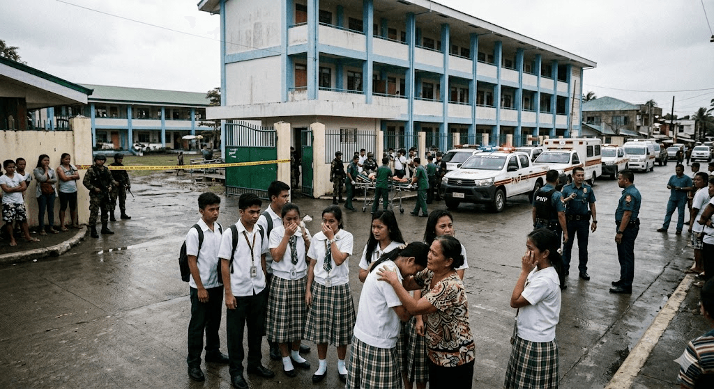 Bloodished in the Classroom: Deadly School Shooting Shakes Tacloban City
