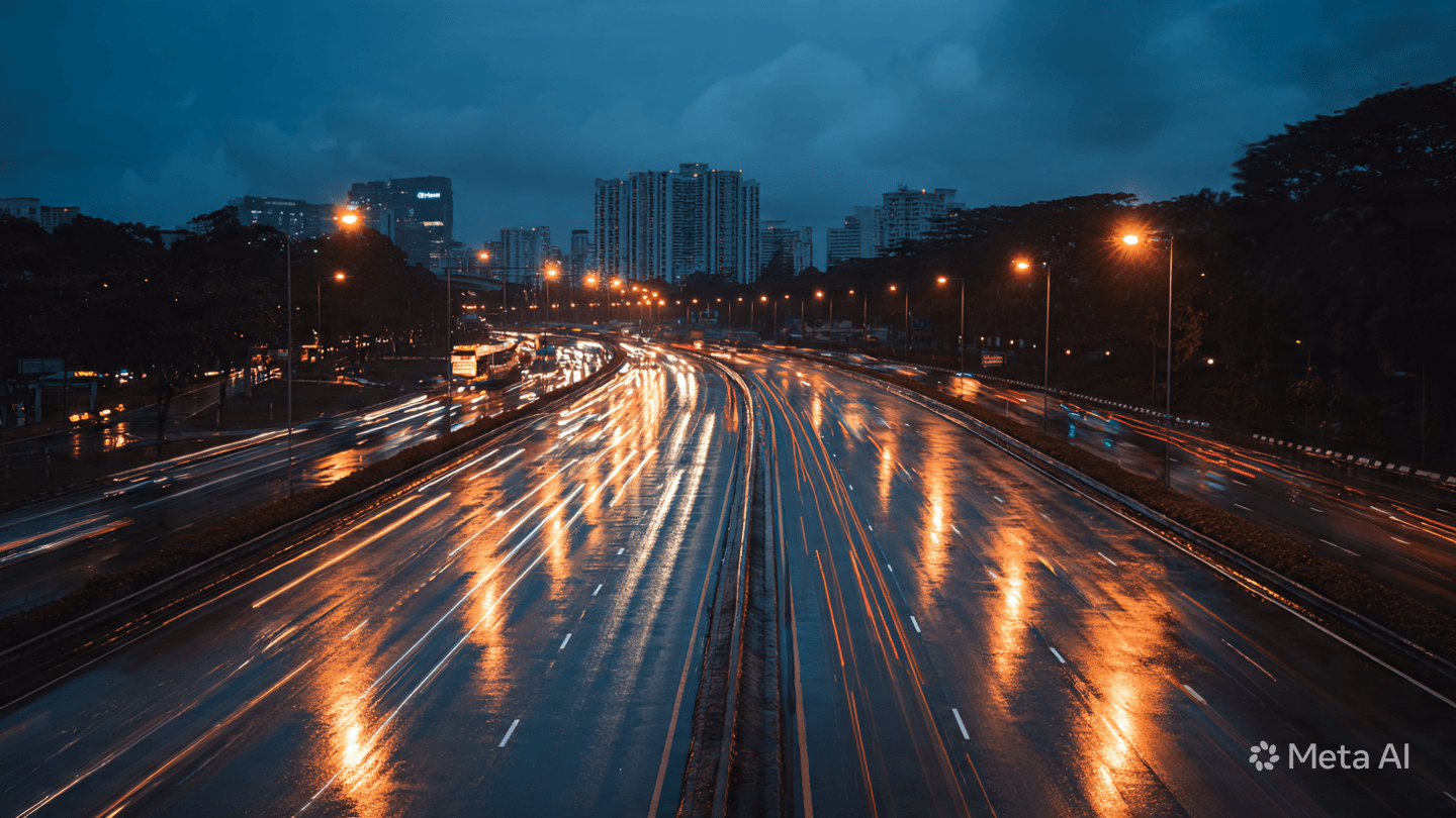 When the Expressway Stills: Reflections on the Chaos of a Commuter’s Routine