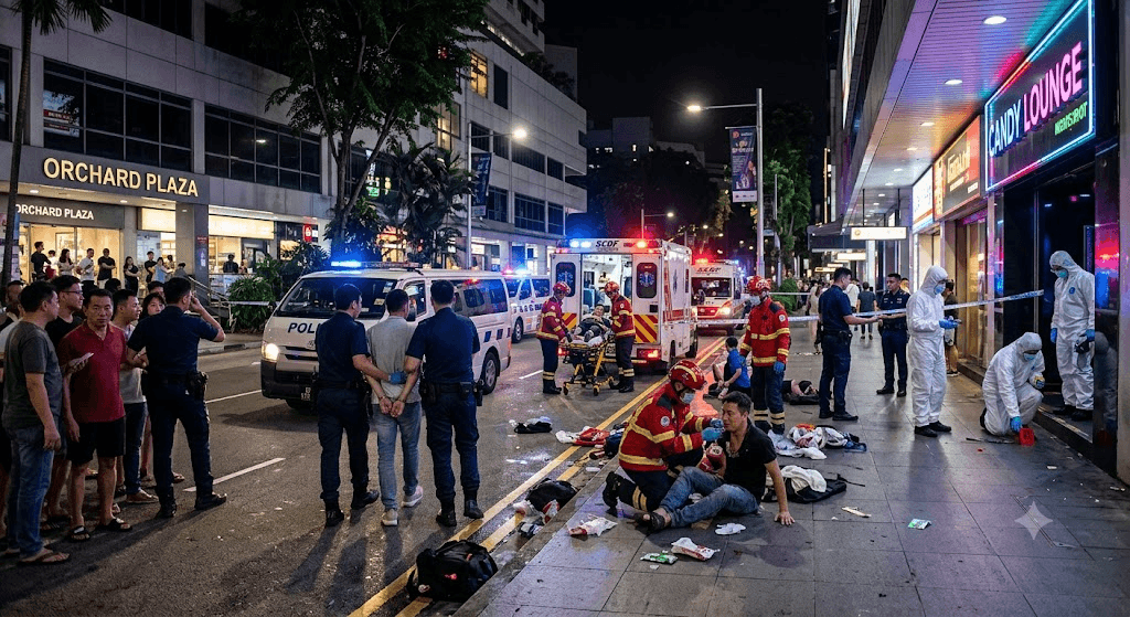 Nightclub Chaos: 2 Arrested, 5 Hospitalized After Violent Orchard Brawl