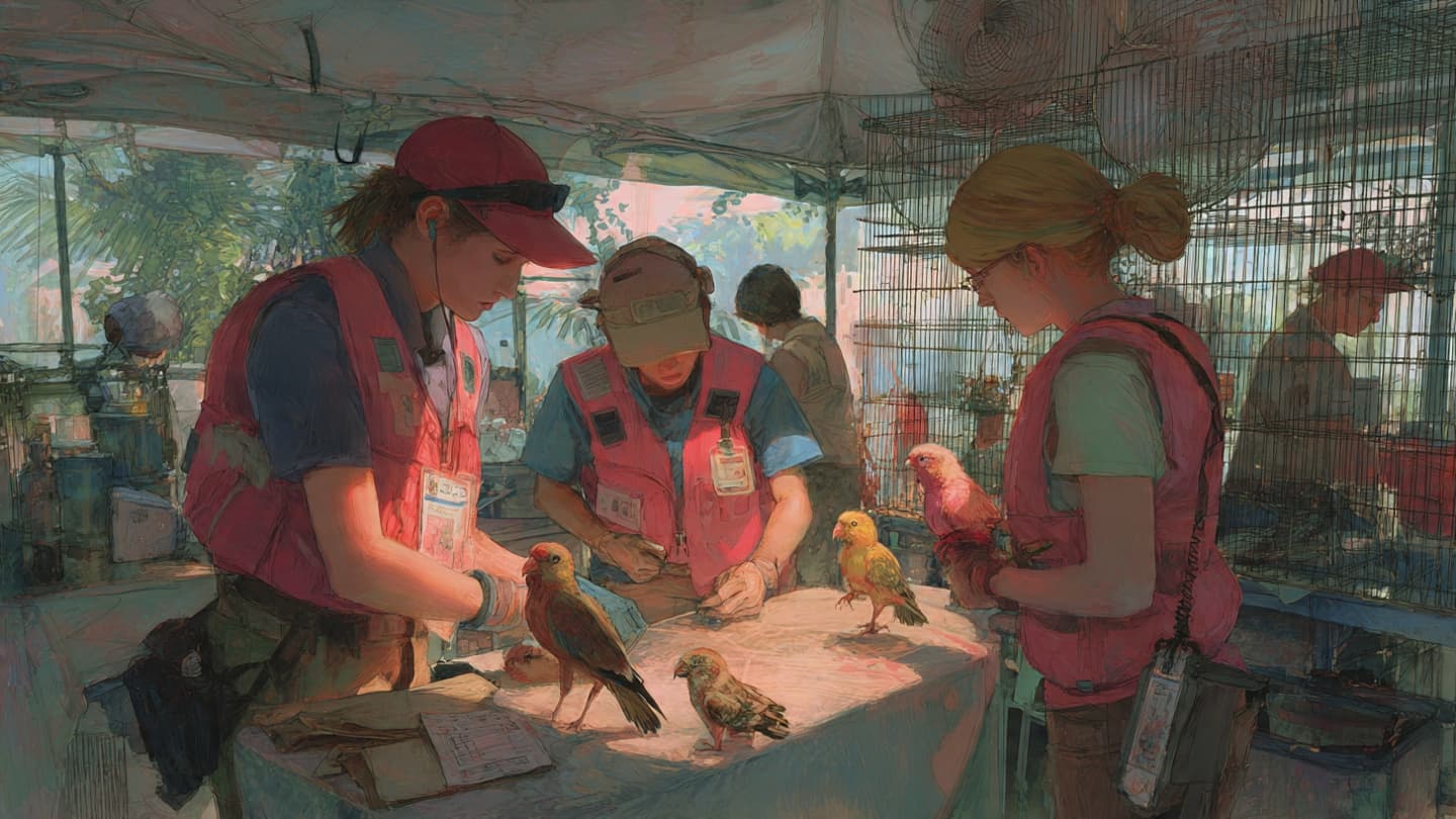 French Wildlife Rescue Centers Overwhelmed as Extreme Heat Threatens Thousands of Animals