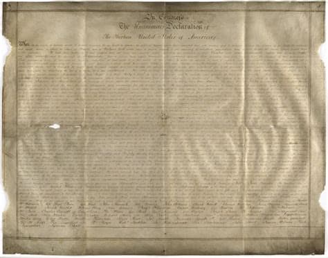 ‘Vanishingly rare’ copy of US Declaration of Independence found by volunteer in UK archives