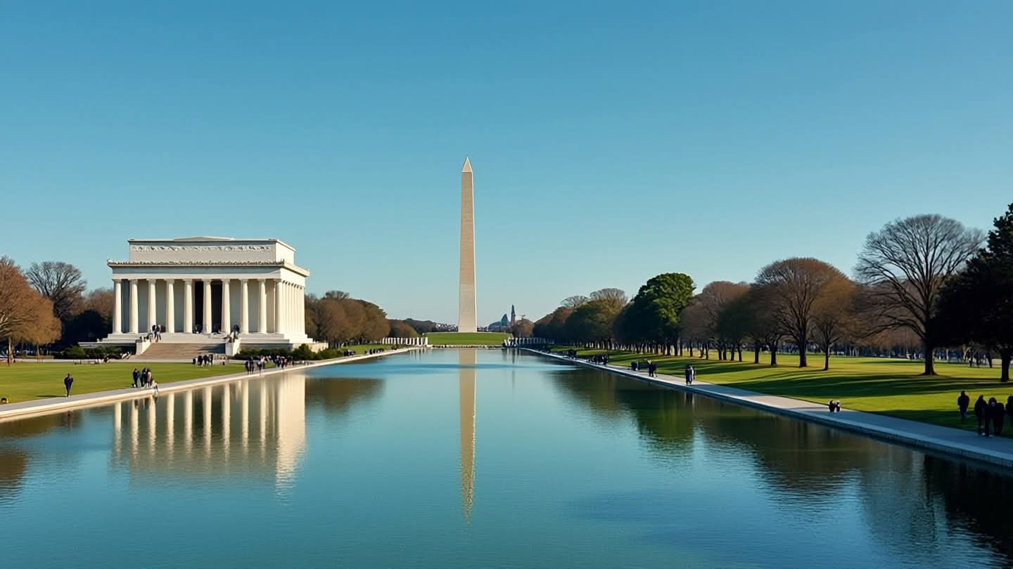 Trump Administration Was Warned About Peeling Reflecting Pool