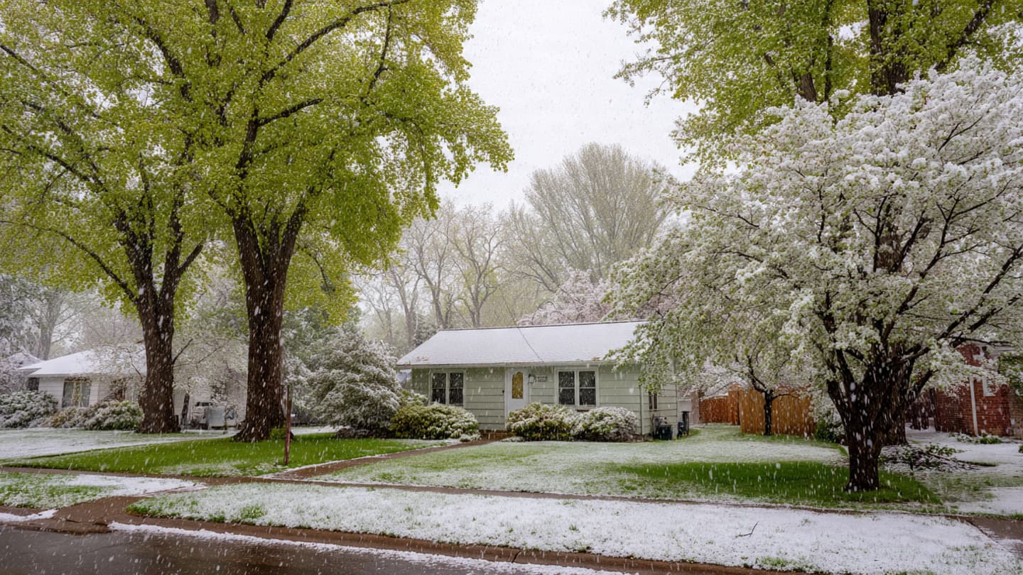 Winter Returns Softly When Spring Had Already Begun to Speak