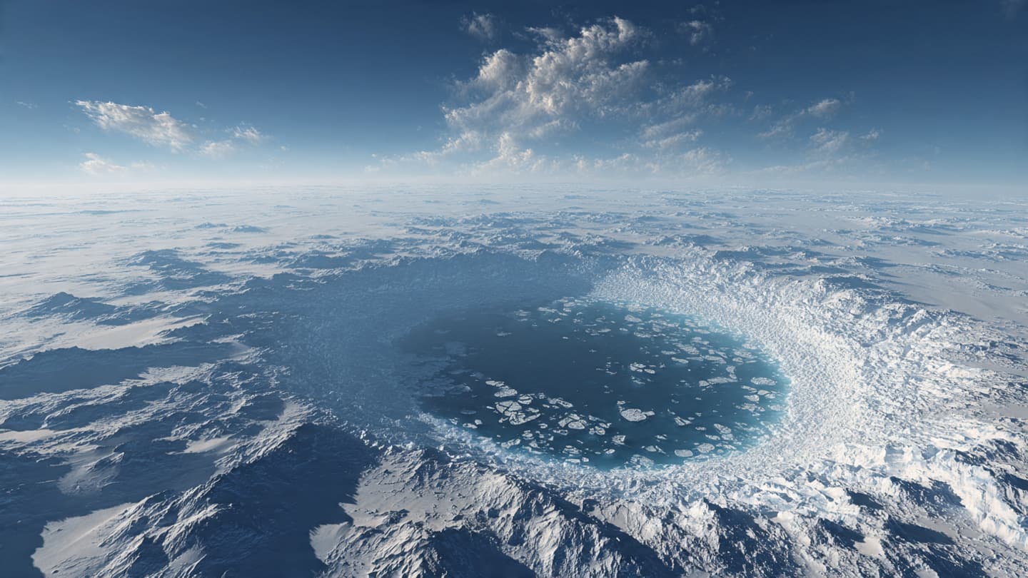 At the Frozen Edge of the Planet, An Opening Has Drawn Scientific Attention