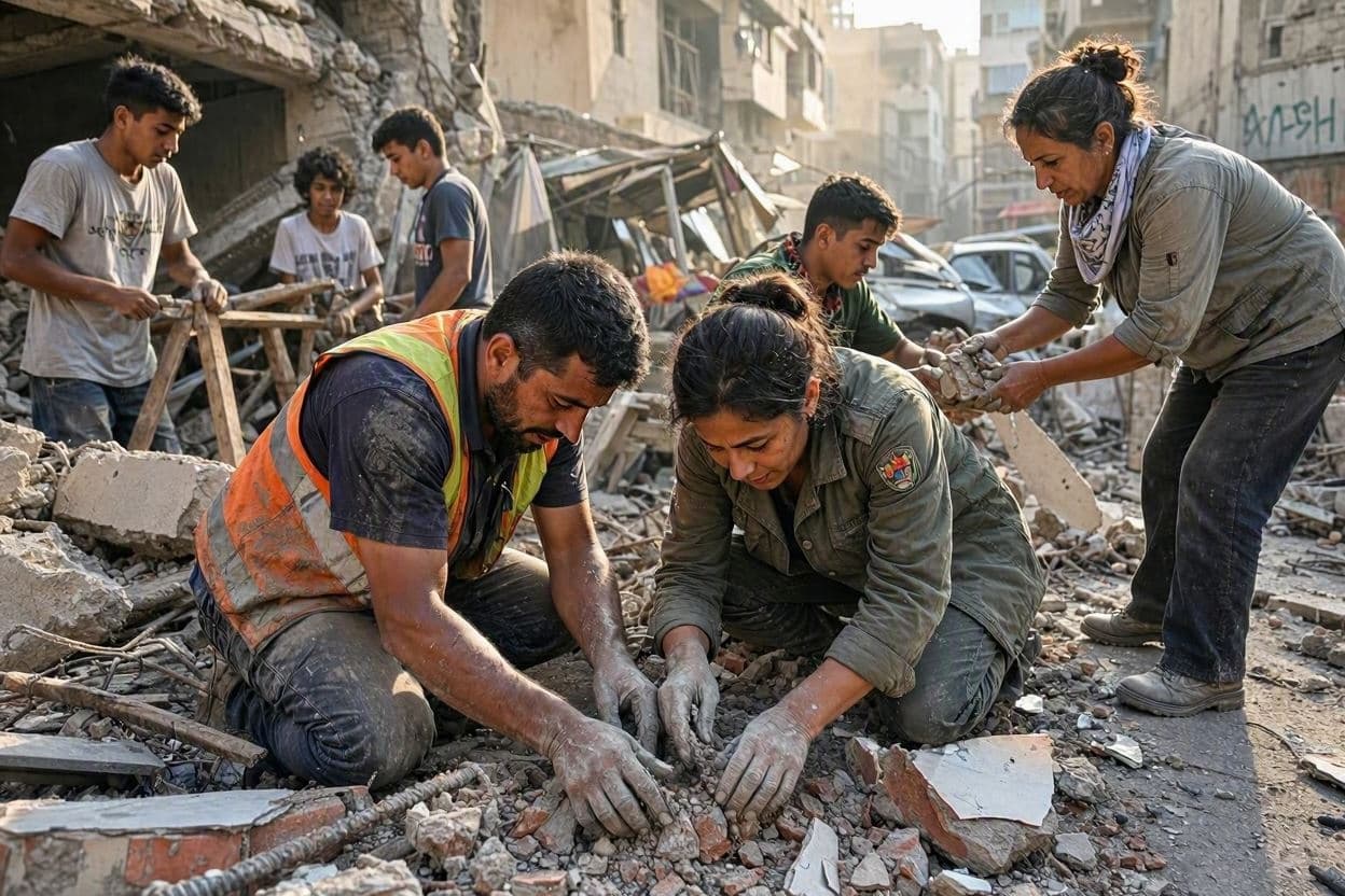 Tragedy in Gaza: Building collapse kills 21, including 11 children