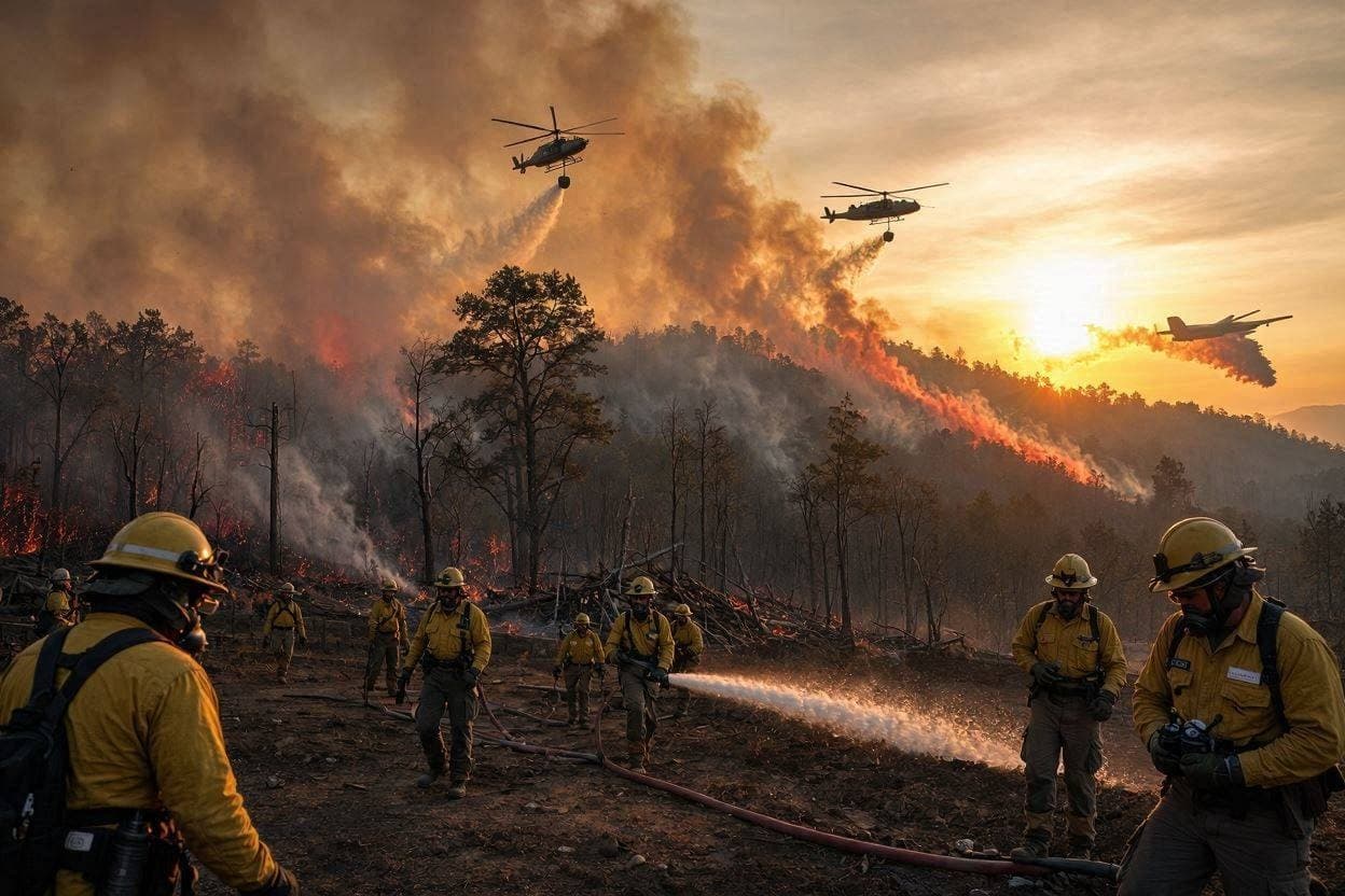 Racing Against the Heat: Wildfire Containment in Europe