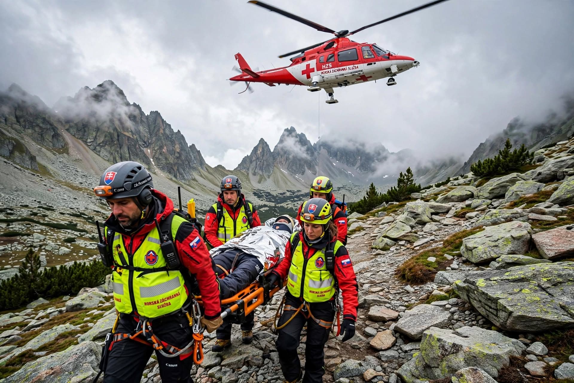 Mountain Rescue Team Recovers Hiker Fatally Injured After Fall, Operation Launched In High Tatras