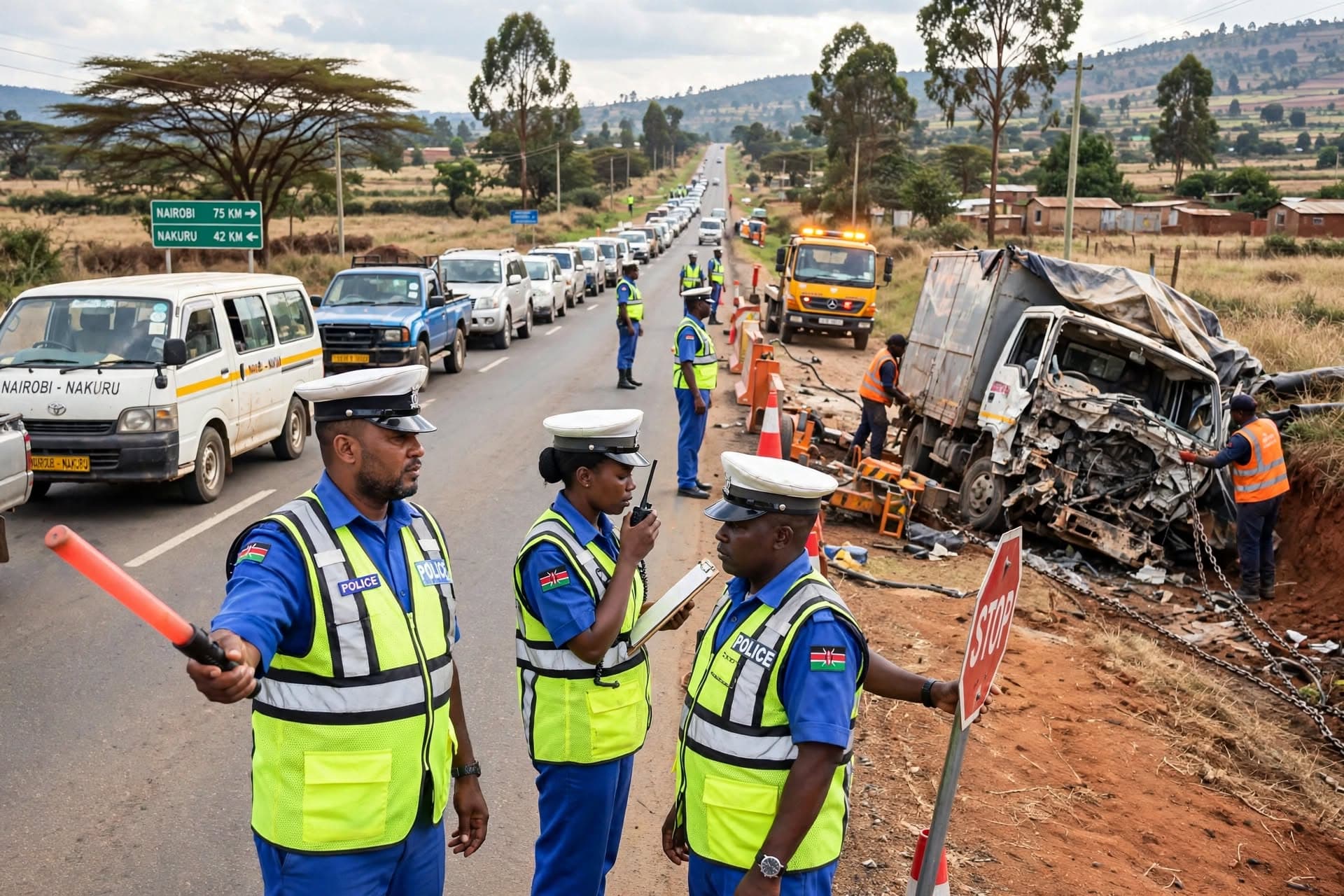 Kenyan Highway Crisis: Multiple Intercity Crashes Leave Four Dead And Dozens Injured Nationwide