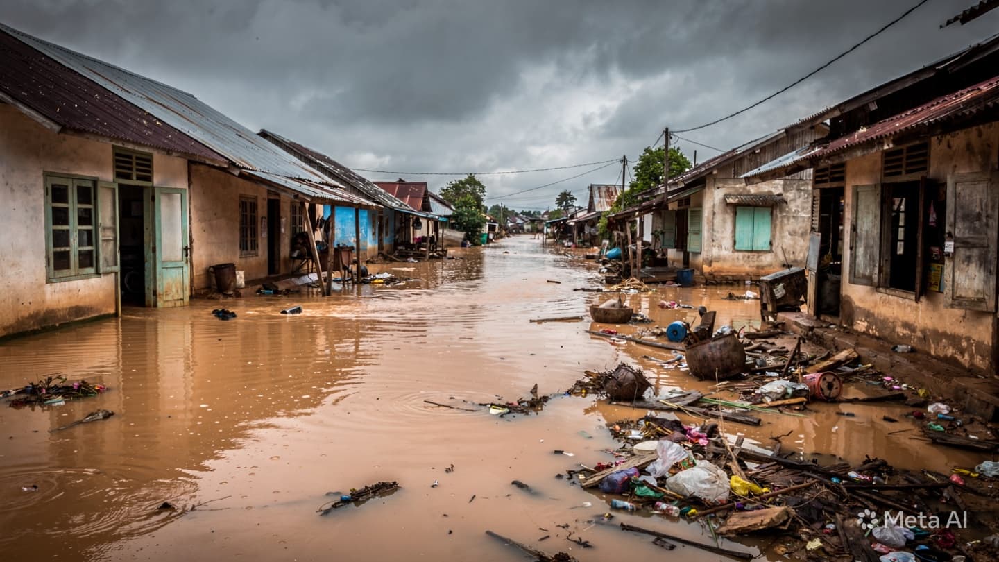 Kachin State Flood: Two Lives Lost as Flash Floods Sweep Through Northern Myanmar Village