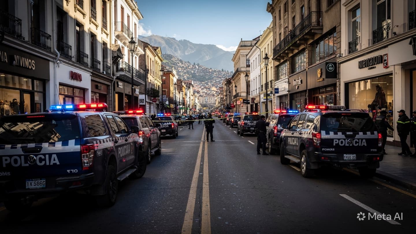 Shadows on the Display Glass: How Police Subdued an Armed Quito Robbery