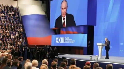Putin makes rare admission of fuel shortages caused by Ukrainian strikes