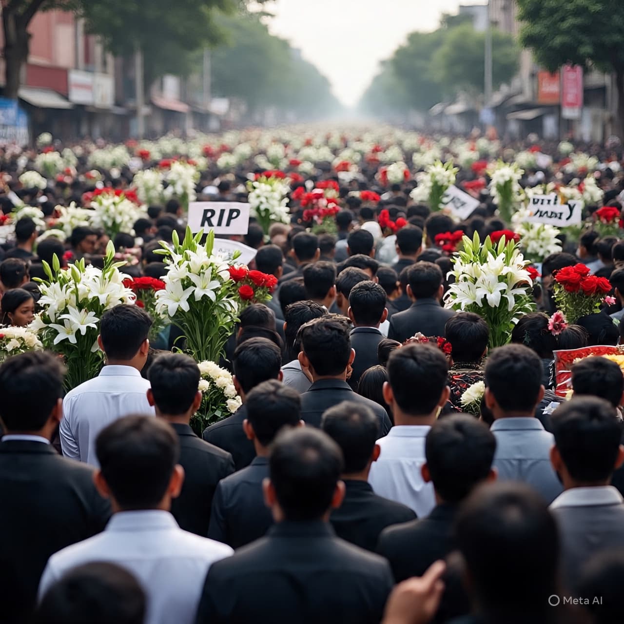 The Voice of the People: Massive Turnout for Activist Funeral